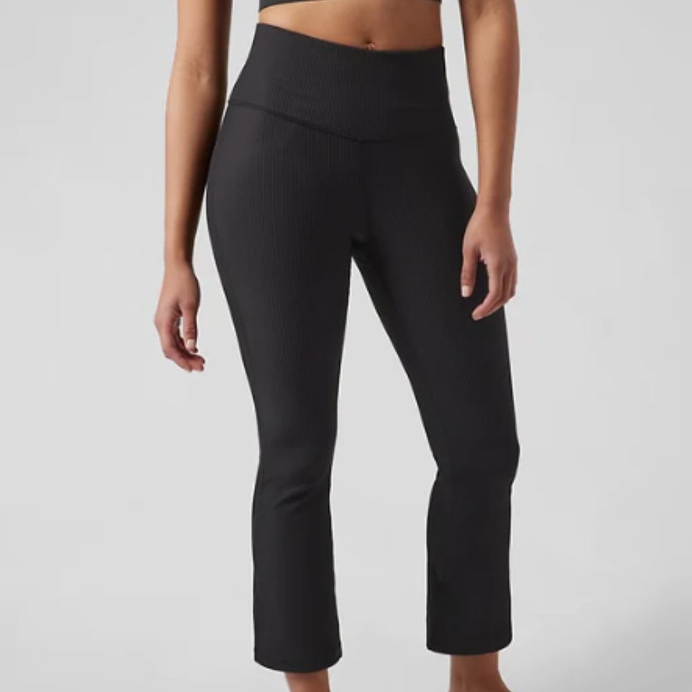 Athleta Rib Crop Flare